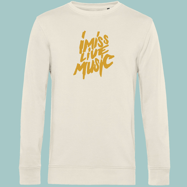 I MISS LIVE MUSIC SWEATER  