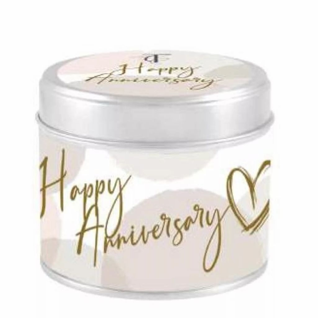 Happy Anniversary Gift Candle