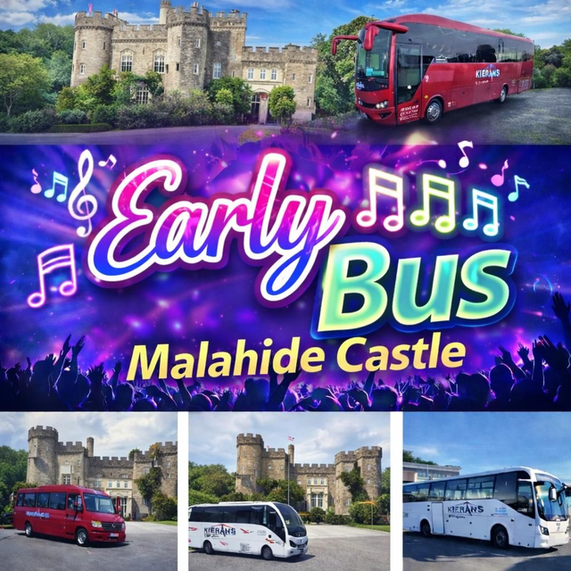 Calvin Harris - Malahide Castle - 28th June 2026 - Early Bus