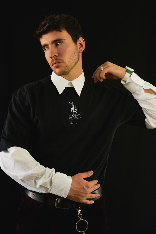 Dents de Scie® "Follow Me" Tee-shirt Noir