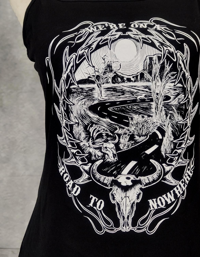 T-Shirt Lace "Road to Nowhere"