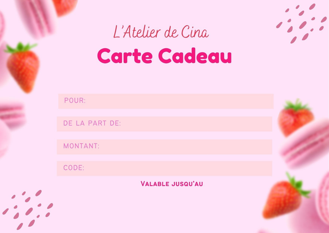 Carte cadeau 