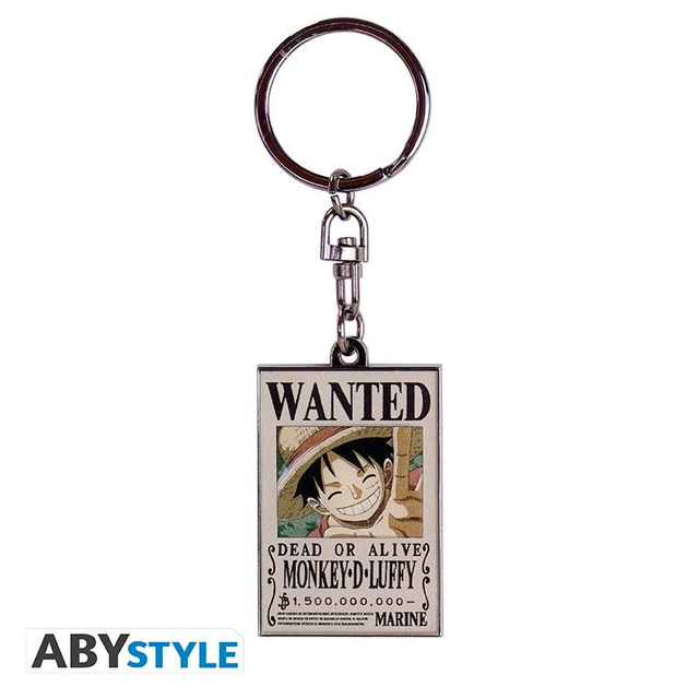 One Piece: Luffy Wanted Poster Keychain