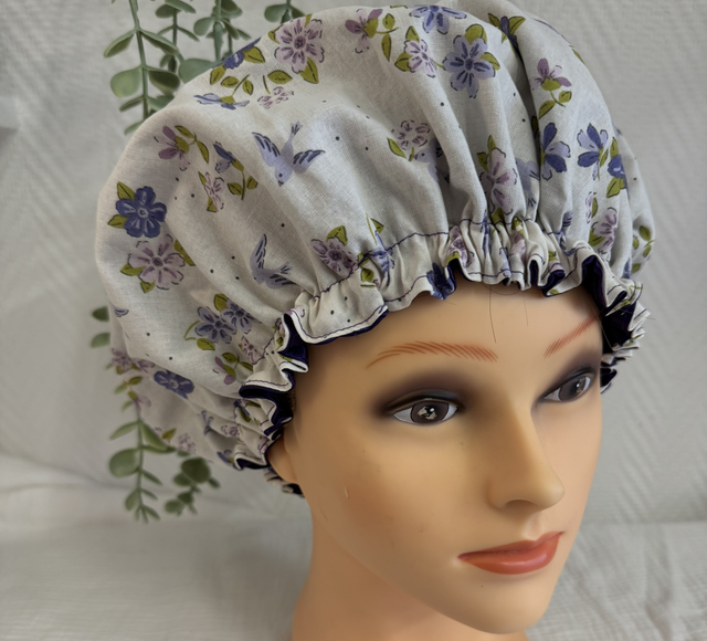 Bonnet de soin en satin
