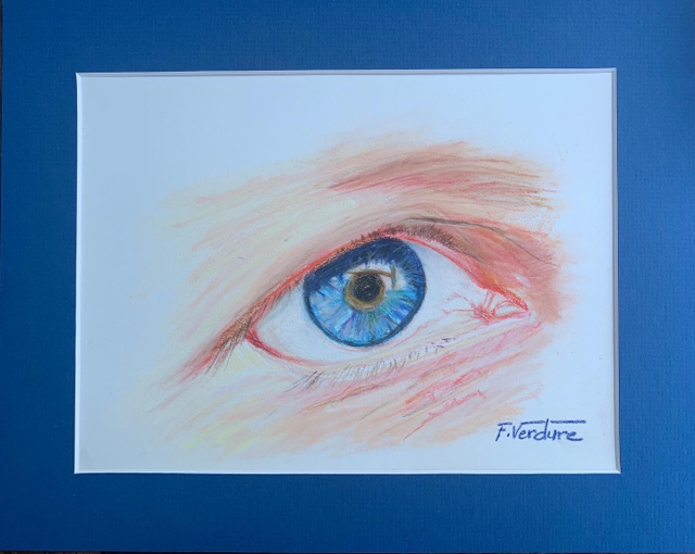 Œil turquoise 👁️