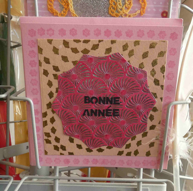 Bonne année rose