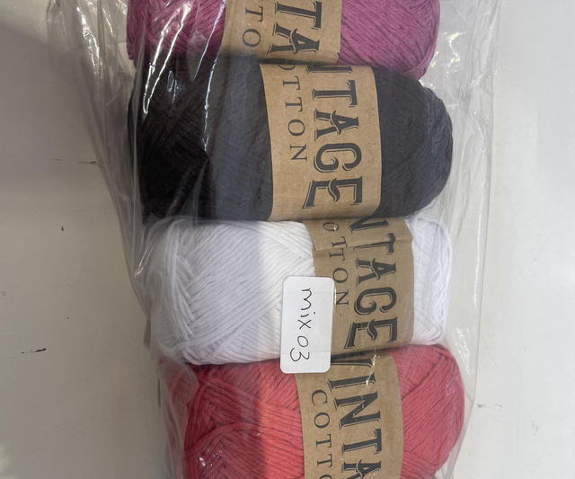 Vintage Cotton Packs Mix 03