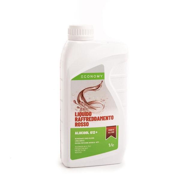 Liquido Raffreddamento Radiatori Rosso Economy - 1lt