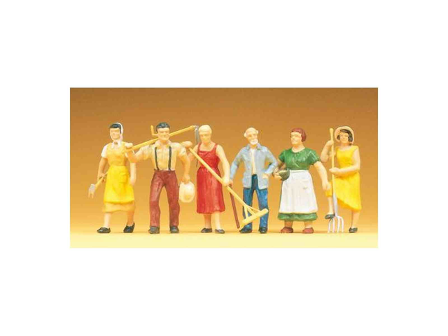 fermier et fermière Preiser 65307 1/43