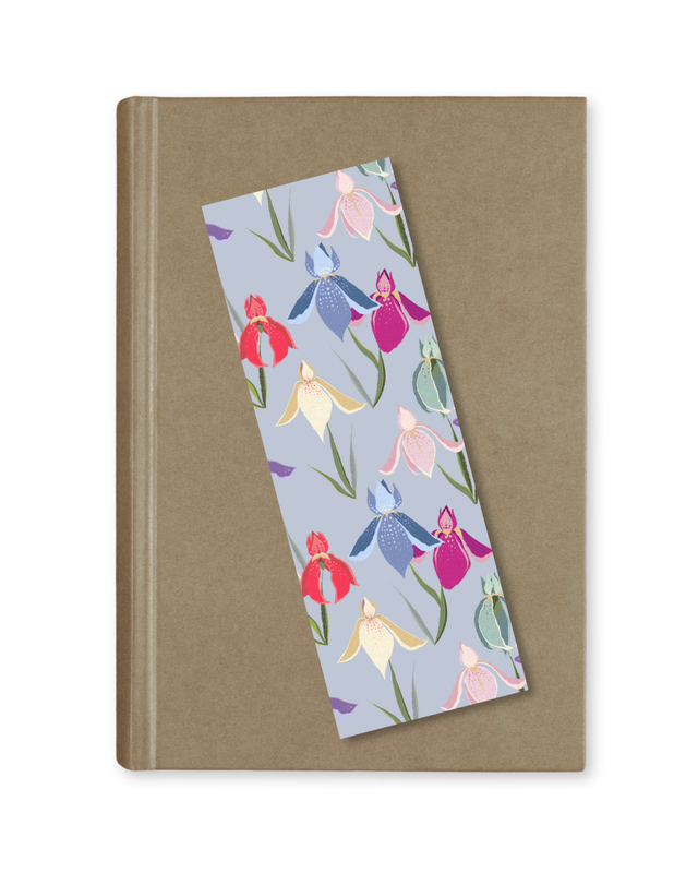 Bookmark - Iris (Light Blue)