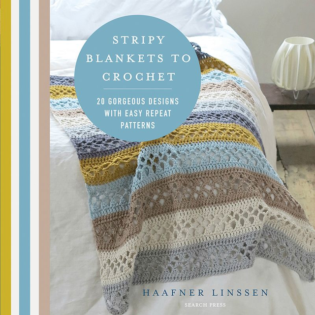 Stripy Blankets to Crochet by Haafner Linssen
