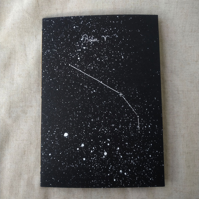 Carnet Constellation A5 (Signes astrologiques/étoiles)