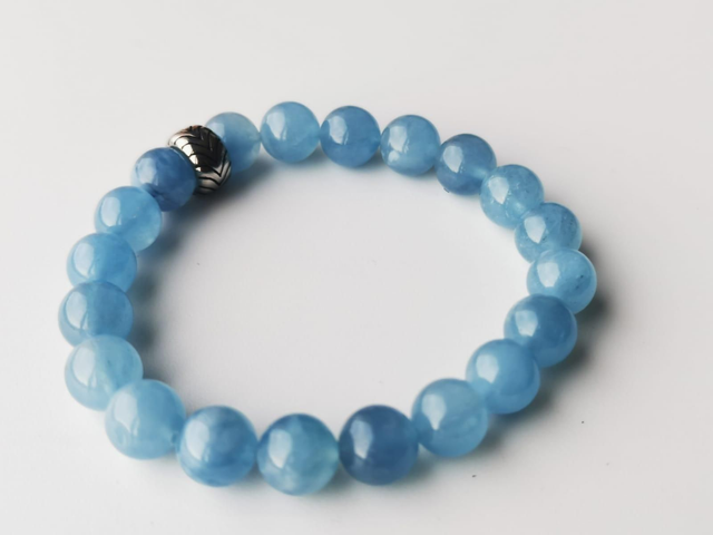 Bracelets AIGUE MARINE 8MM