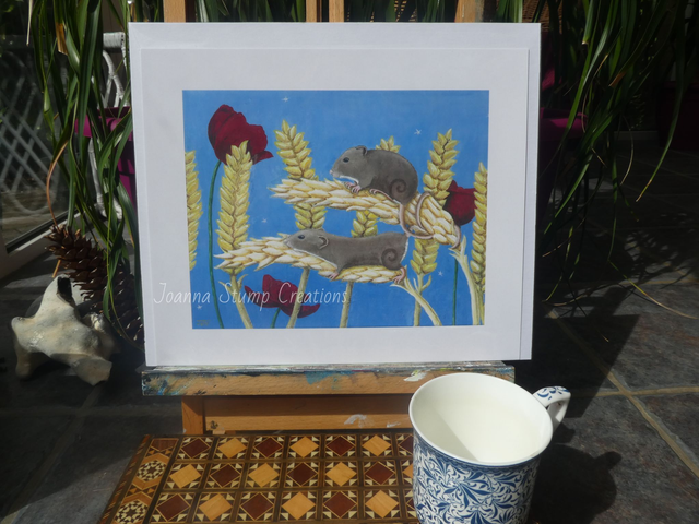 Open Edition Fine Art Print, from my "Busy Lives" collection, "Mine and Yours"