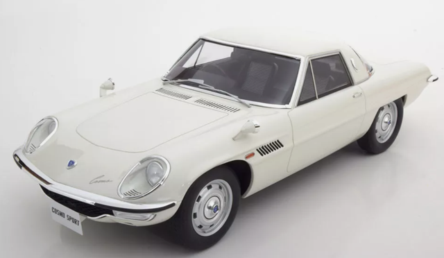 Mazda Cosmo Sport weiss Kyosho 1:12 Resine Modell