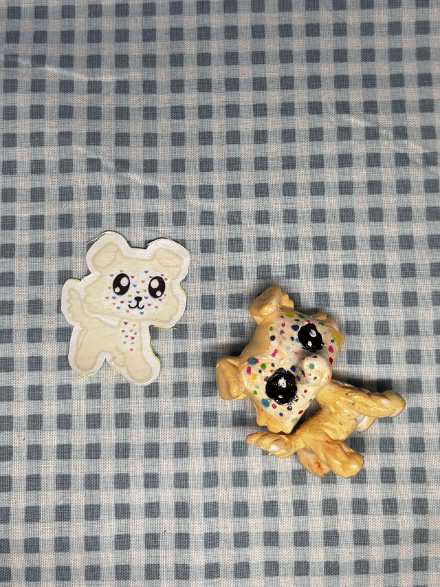 pup tart sticker (figure not included)