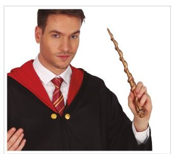 HARRY POTTER , BACCHETTA CM 35 MAESTRO DEL MALE