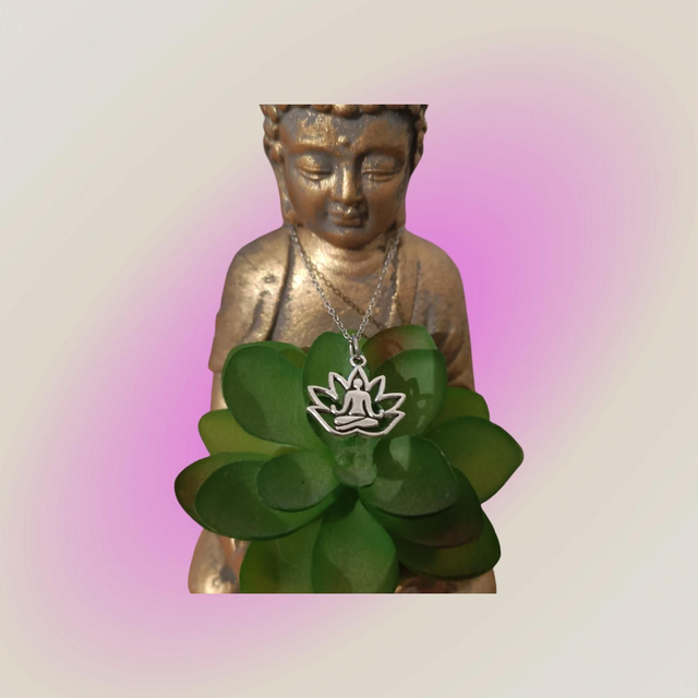 Collier Lotus Méditatif 