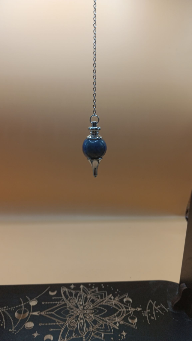 Pendule sphère Lapis Lazuli