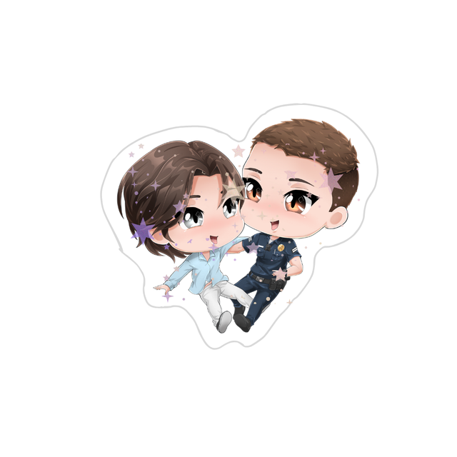 Sticker Herschel &amp; Sawyer (Christmas Challenge)