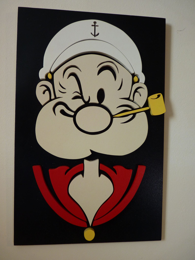 Popeye - 19x29 cms