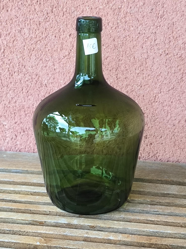 Bouteille originale verte 
