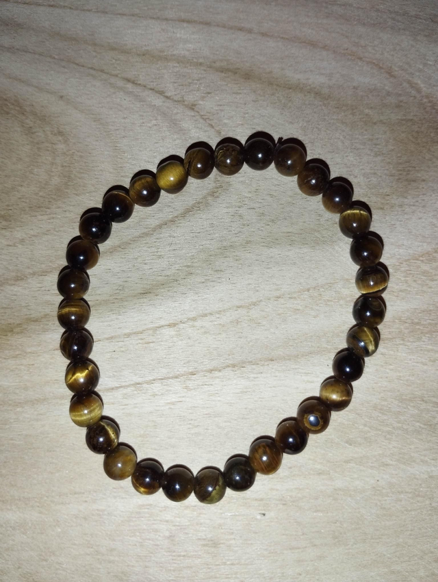 Oeil de tigre bracelet en perles de 6 mm