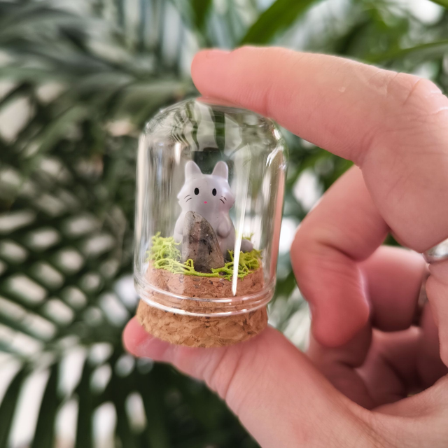 Toup&#039;tit protecteur - Chat gris