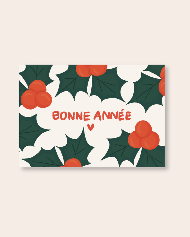 Carte Bonne année - collection "Craft your Christmas" 🎄