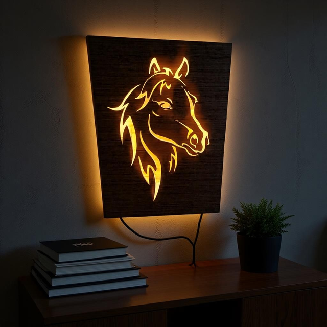 Lampe Cheval 