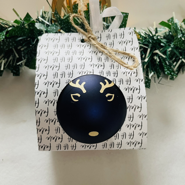Boule de Noël personnalisée