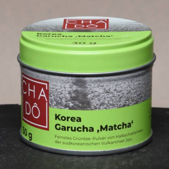 Chado Garucha Matcha Pulver 30g Dose