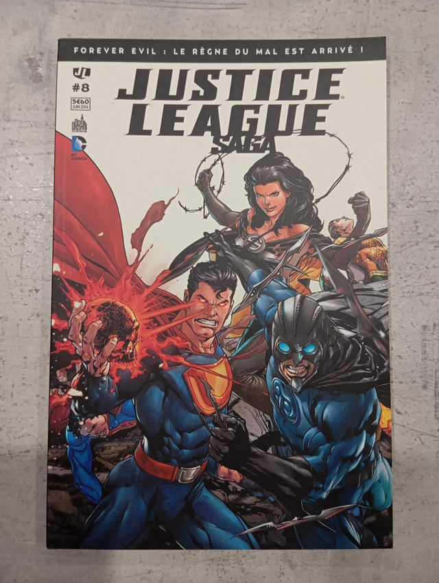 Comics justice league saga #8