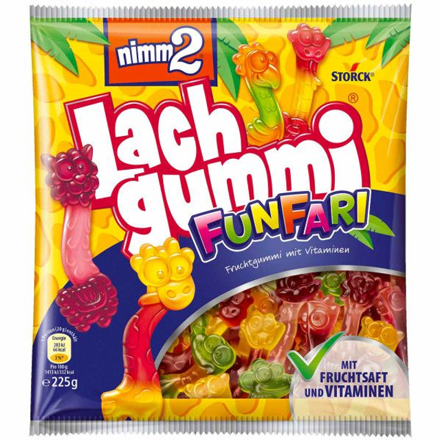 Storck Nimm2 Lachgummi Funfari 225g
