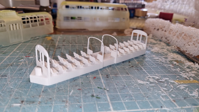 00 scale Marton VAMBAC tram floor/chassis unit