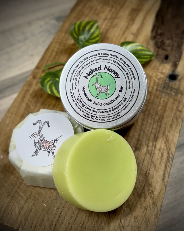 Uplifting Lime and Patchouli - Solid Conditioner Bar
