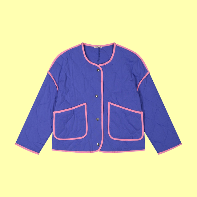 Veste Matelassée Bleue We Are Jolies