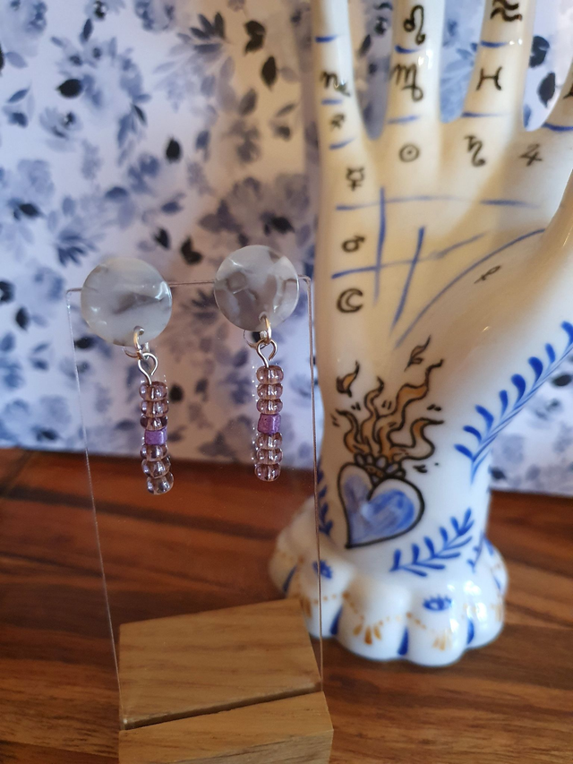 Boucles d'oreilles silver Octavie