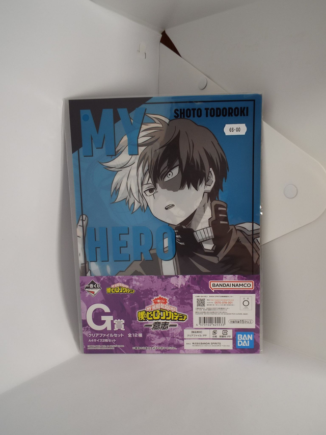 My Hero Acadamia Shoto Todoroki Clear file 