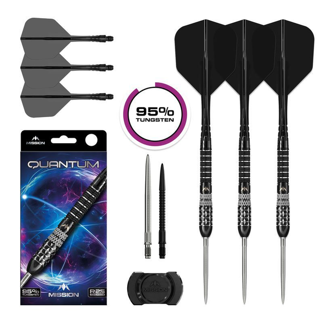 Mission R2.5 Quantum Steeldarts - 95% Tungsten - 23 gr