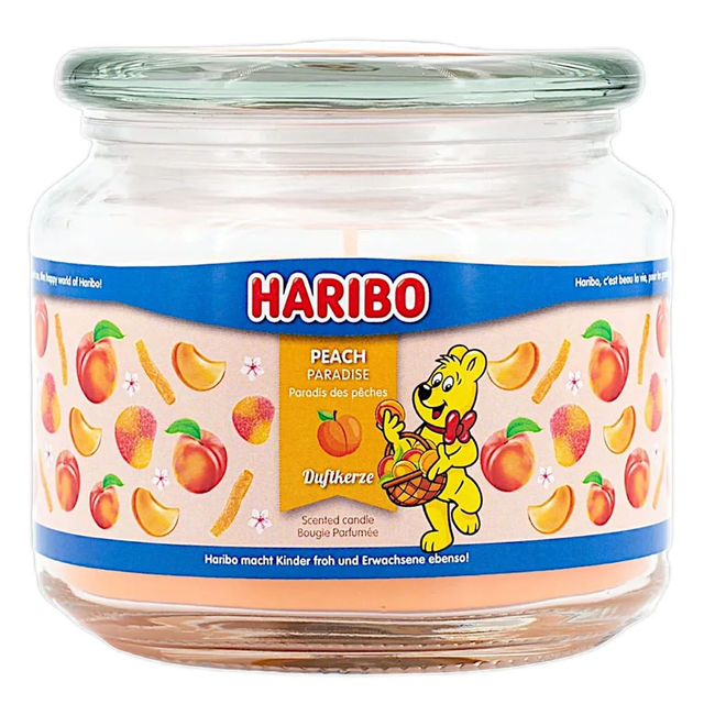 Haribo Duftkerze "Peach Paradise" 300g