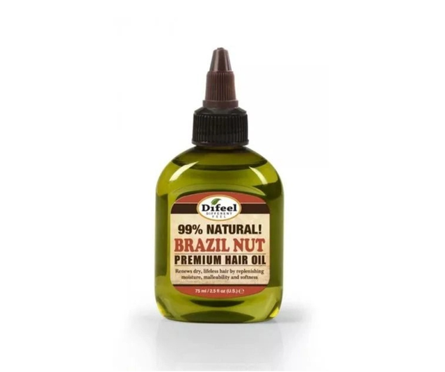 DIFEEL: PREMIUM HAIR OIL - BRAZILIAN NUT OIL 75ML