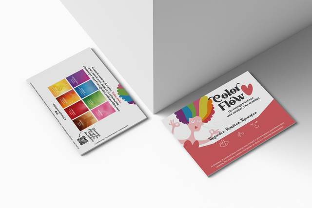 Z - Pack 8 cartes Color Flow – Collection Bien-Être
