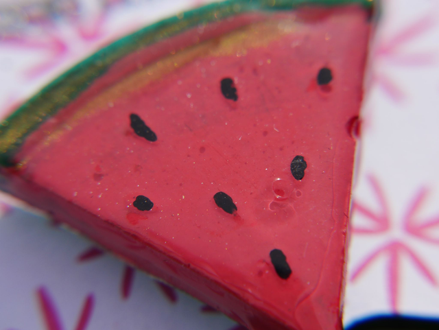 La tchiote broche pasteque