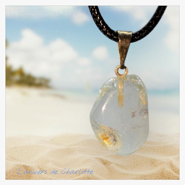 Pendentif &quot;Topaze&quot; PN-121