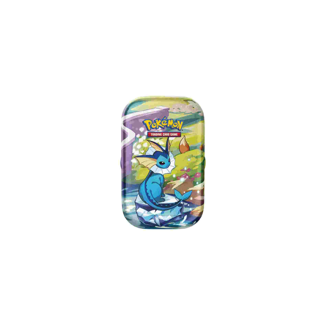 Mini Tin Vaporeon Prismatic Evolution Collection - Pokémon English 