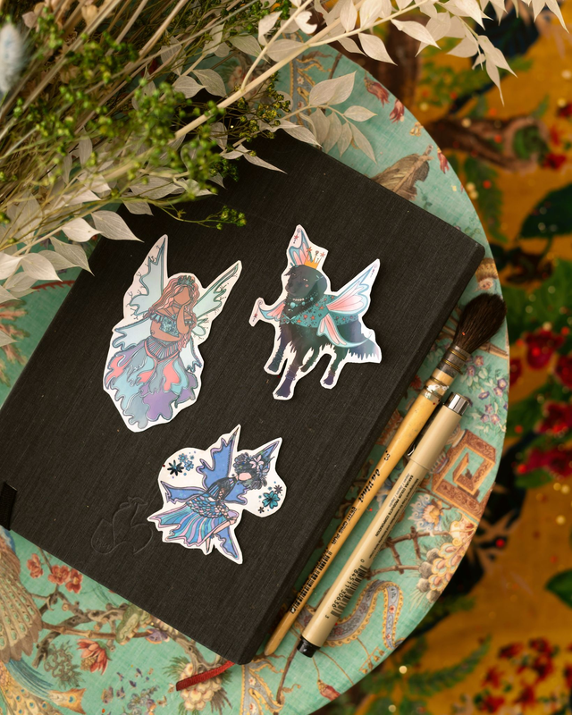 Sticker "Raoul le chien-fée des mers"