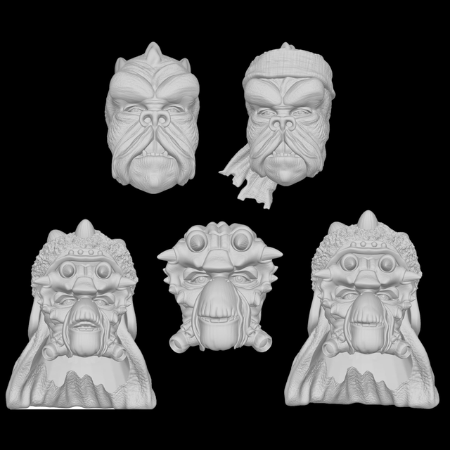 Set of 5 Guards