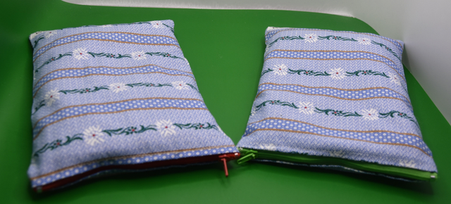 Kirschkernkissen Edelweiss (geeignet für Handgelenke oder Knie's usw)