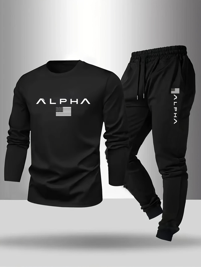 Men's Casual Suit 2pcs Set